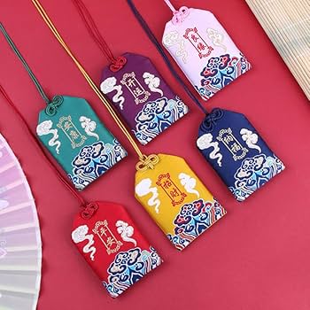 Amazon.co.jp: TOYMYTOY お守り袋 御守り 選べる願意 縁結 厄除